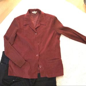 Burgundy Jacket